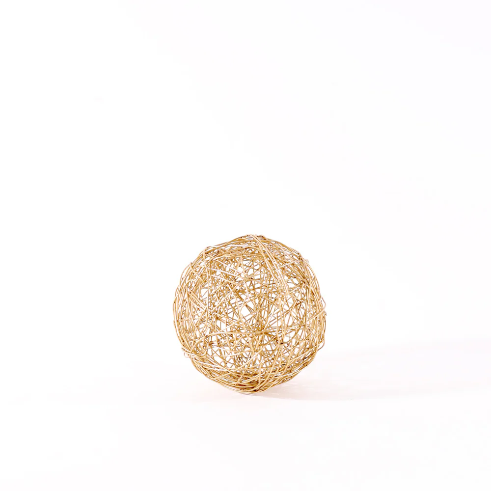 Entangle Ball Accent Small - Gold - Image 3