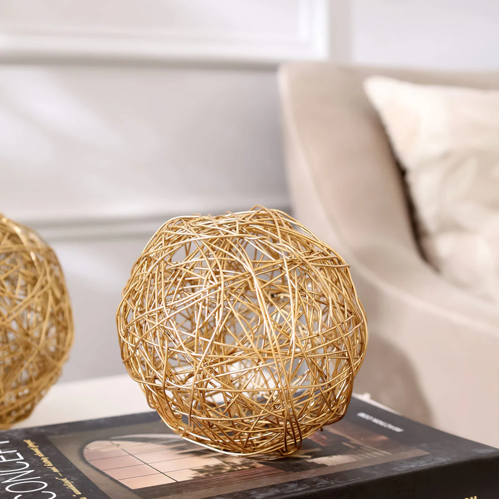 Entangle Ball Accent Small - Gold - Image 4