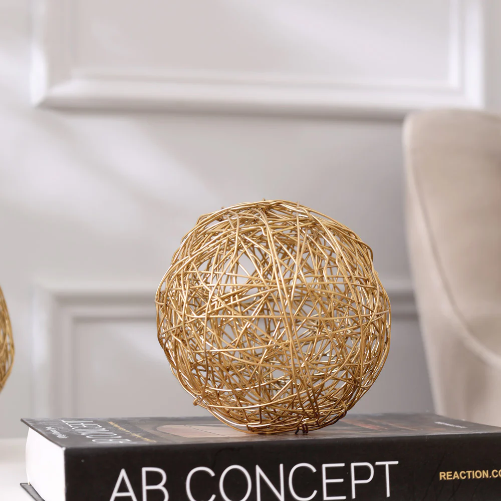 Entangle Ball Accent Small - Gold - Image 6