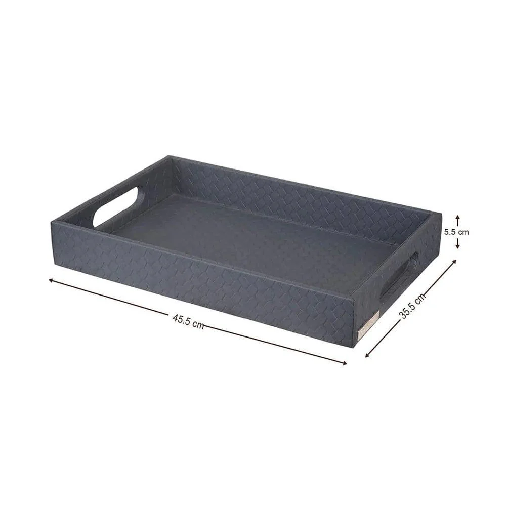 Entwine Multipurpose Tray Large - Grey - Image 5