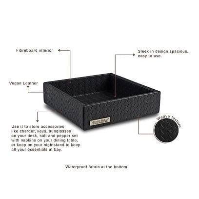 Entwine Valet Tray Small - Black - Image 6