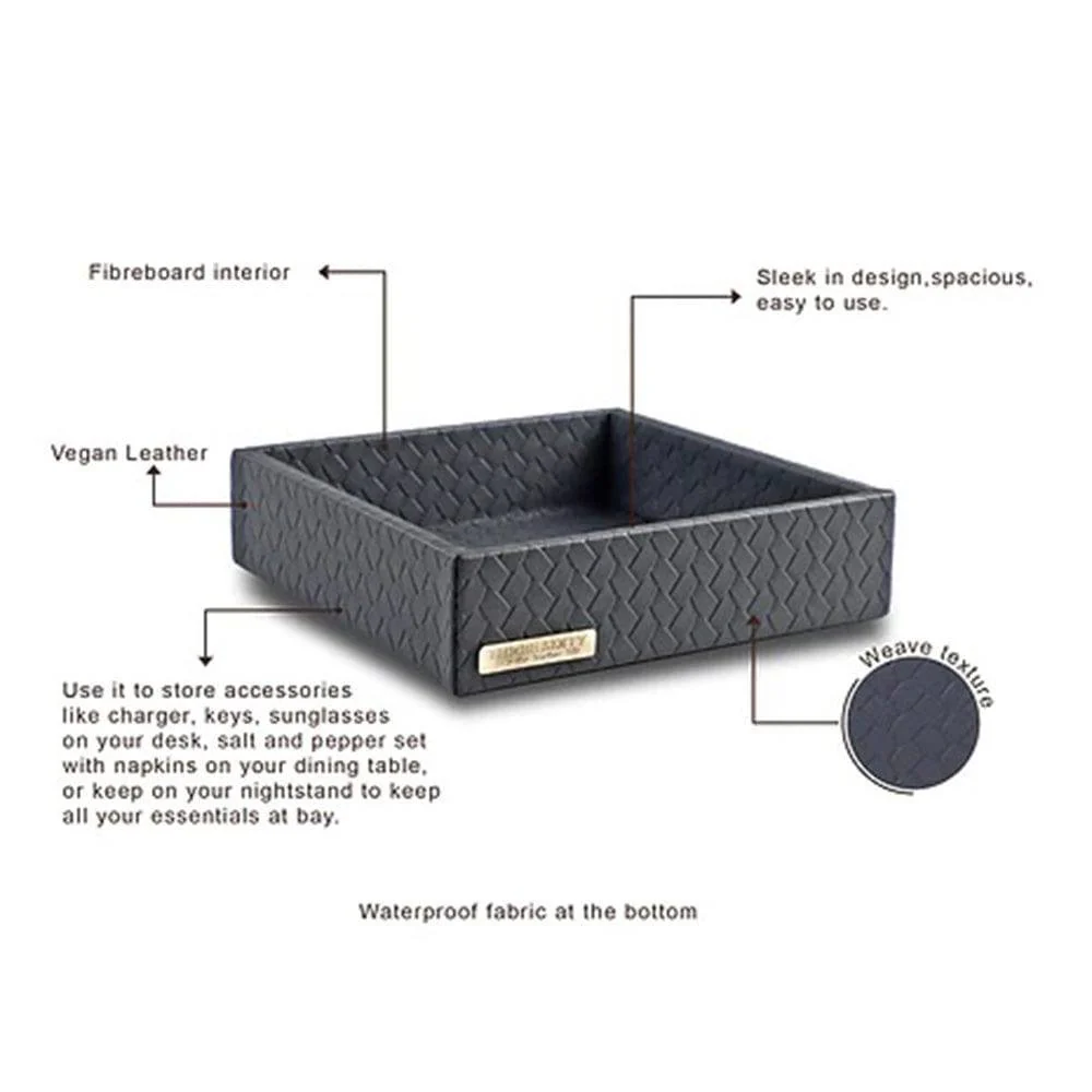 Entwine Valet Tray Small - Grey - Image 11