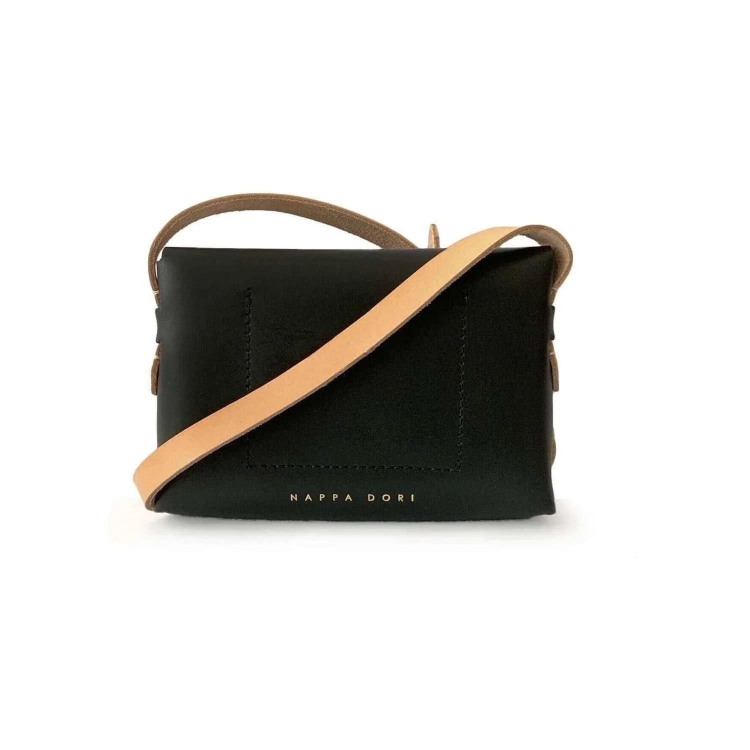 Envelope Sling Bag - Black - Image 5