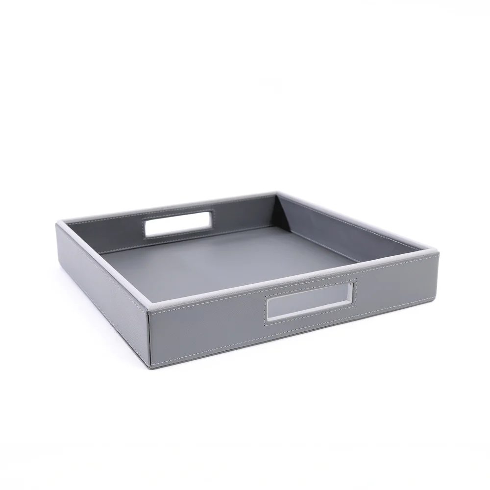 Espra Square Serving Tray Medium - Dark Grey - Image 3