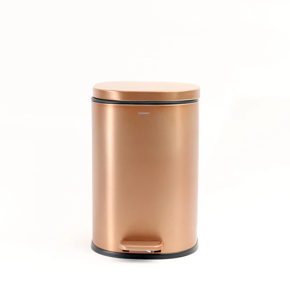 Essentials Sqround Pedal Bin 5L - Copper - Image 5