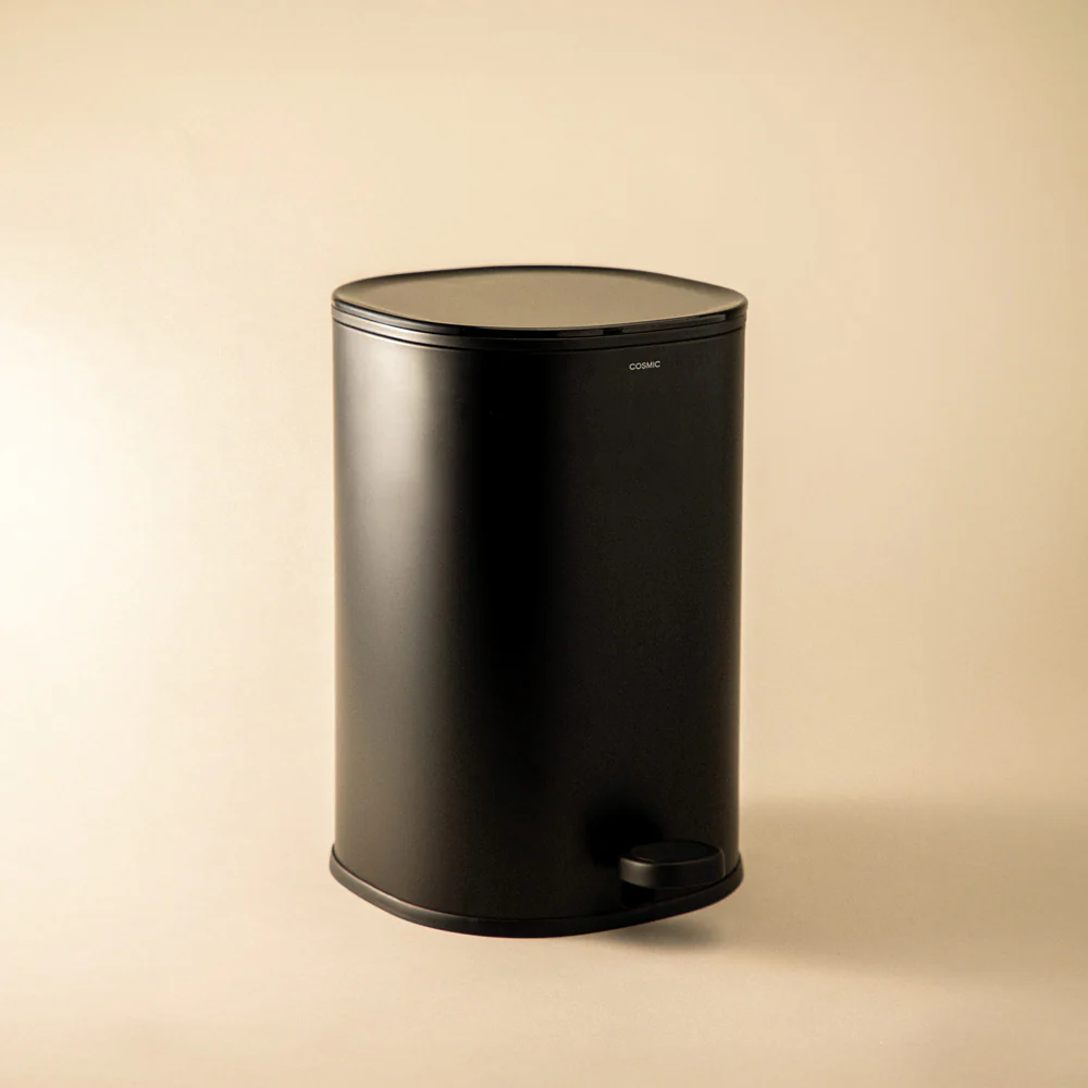 Essentials Sqround Pedal Bin 5L - Black - Image 7