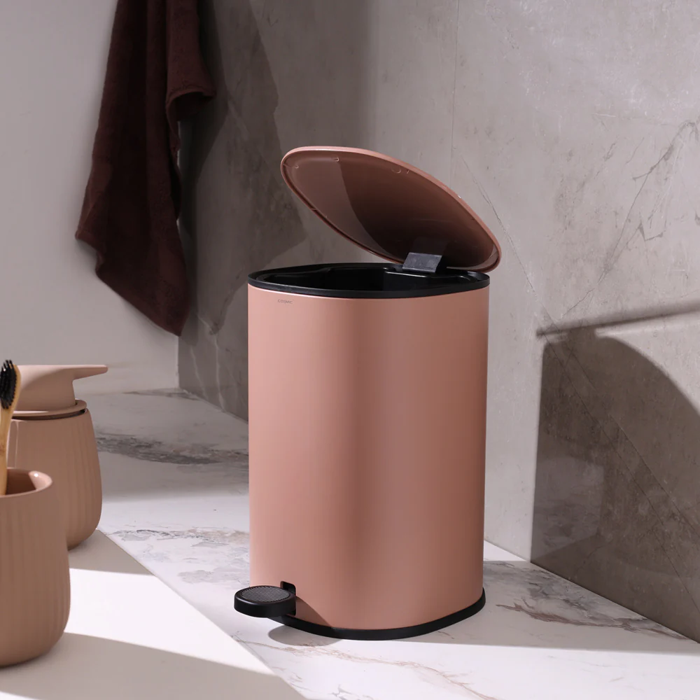 Essentials Sqround Pedal Bin 5L - Blossom - Image 2