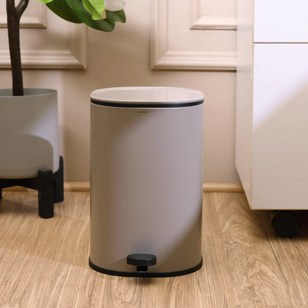 Essentials Sqround Pedal Bin 5L - Sand