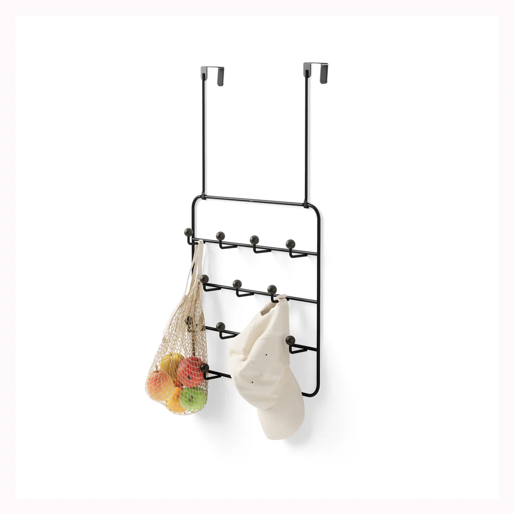 Estique Over The Door Organizer - Black - Image 4