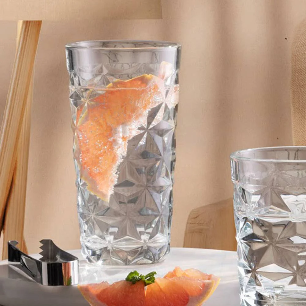 Estrella Long Drink Glasses 360ml, Set of 4 - Image 5