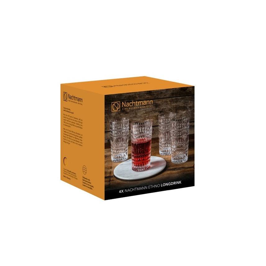 Ethno Long Drink Tumblers 435ml, Set of 4 - Image 5