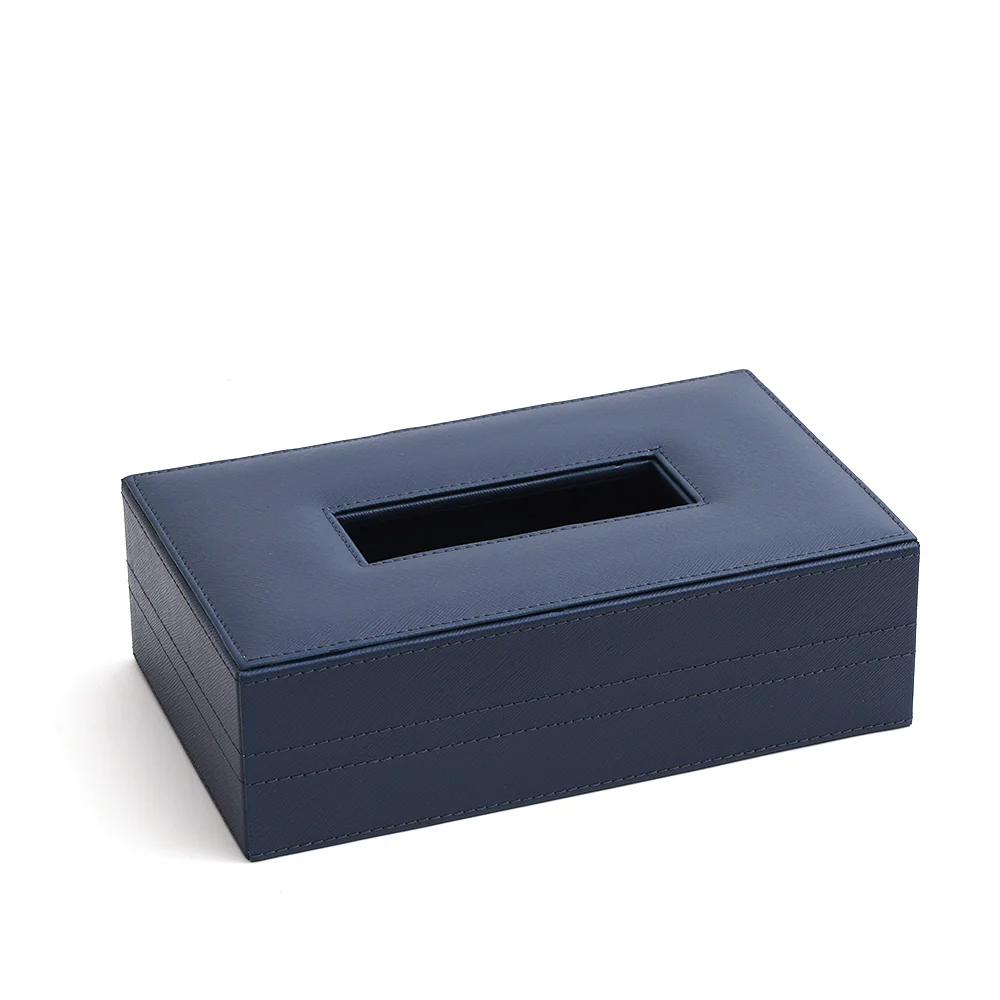 Etna Tissue Box Holder - Navy - Image 3
