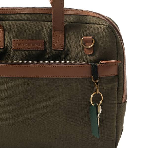 Eton Messenger Laptop Bag - Forest Green - Image 11