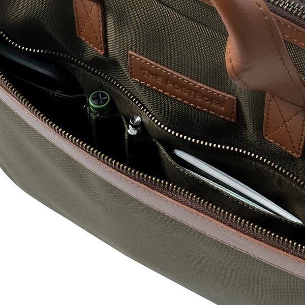 Eton Messenger Laptop Bag - Forest Green - Image 13