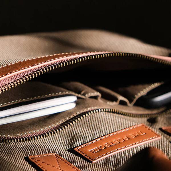 Eton Messenger Laptop Bag - Forest Green - Image 5