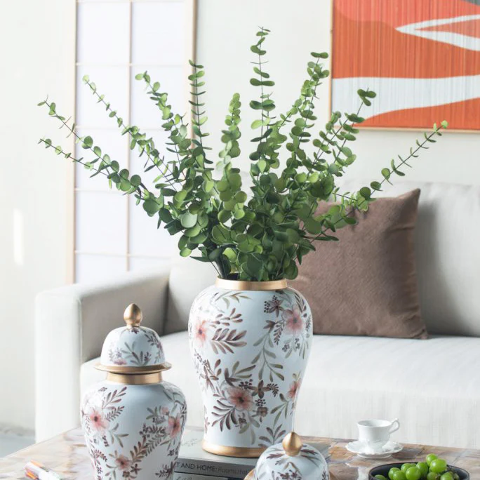 Eucalyptus Faux Stem - Natural Green - Image 8