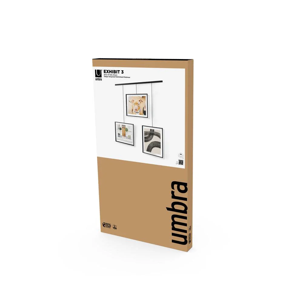 Exhibit Photo Display Extra Large, Set of 3 - Black - Image 7