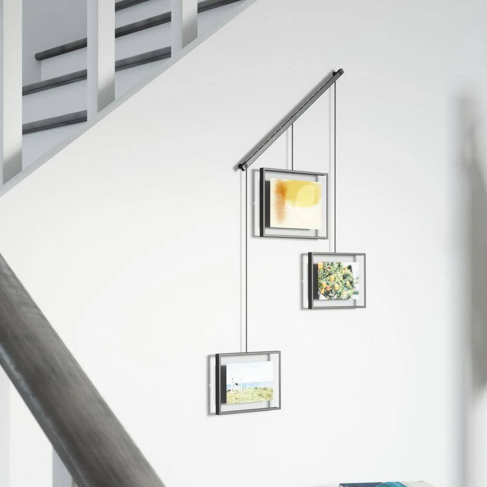 Exhibit Photo Display, Set of 3 - Black - Image 3