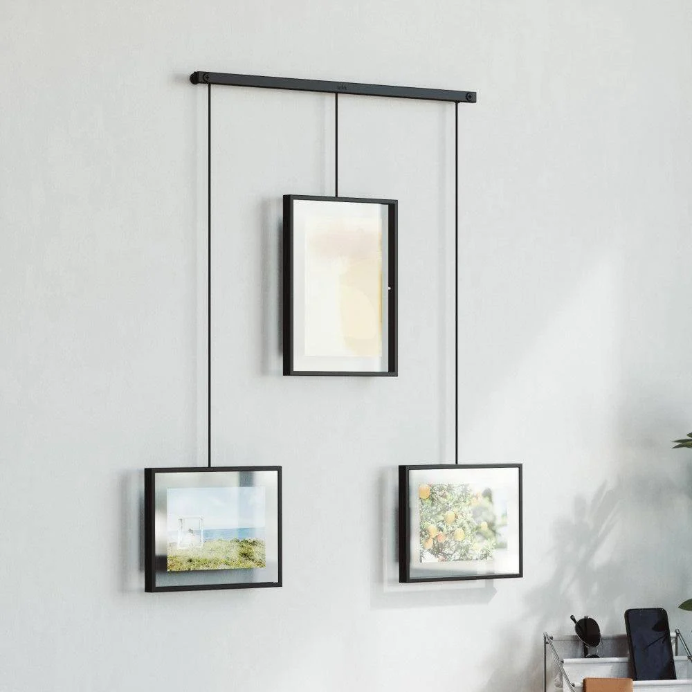 Exhibit Photo Display, Set of 3 - Black - Image 6
