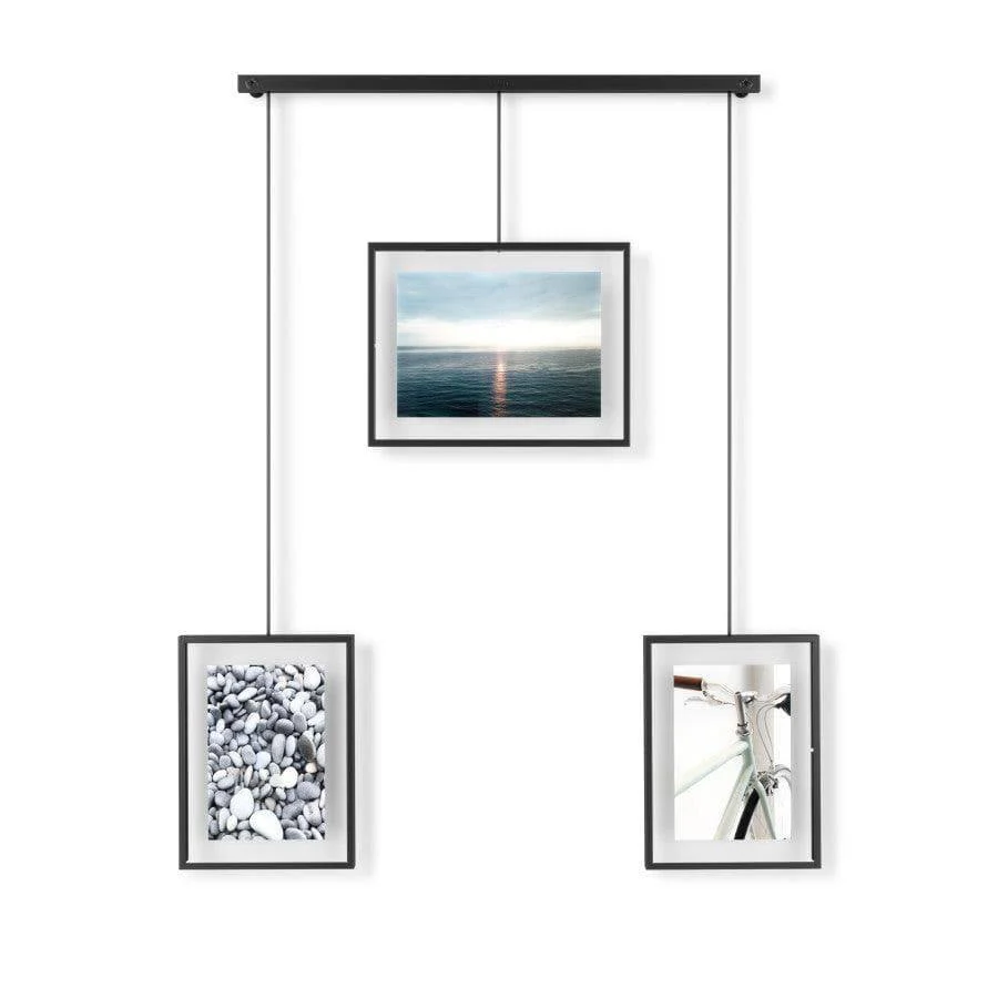 Exhibit Photo Display, Set of 3 - Black - Image 7