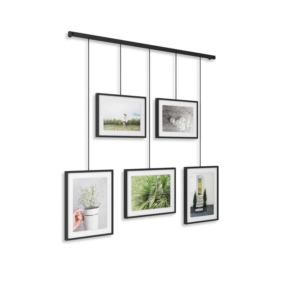 Exhibit Photo Display, Set of 5 - Black - Image 11