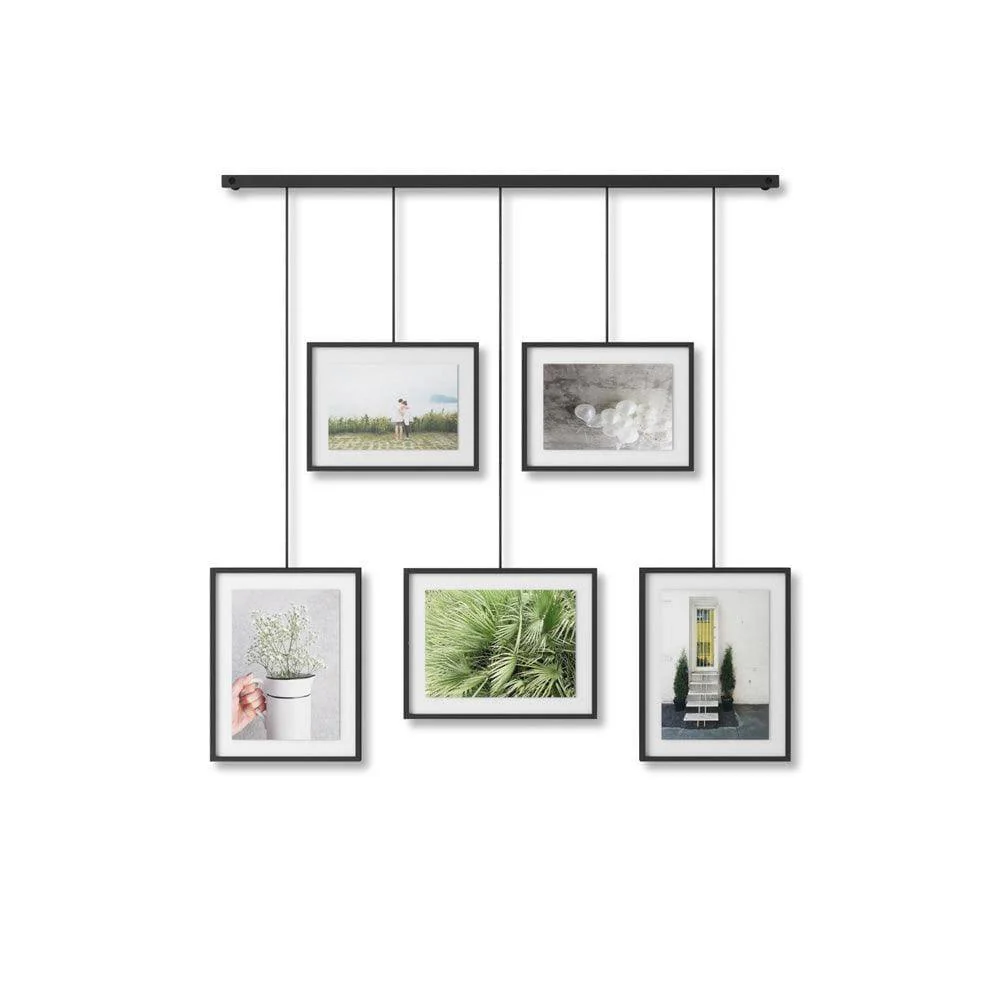 Exhibit Photo Display, Set of 5 - Black - Image 3