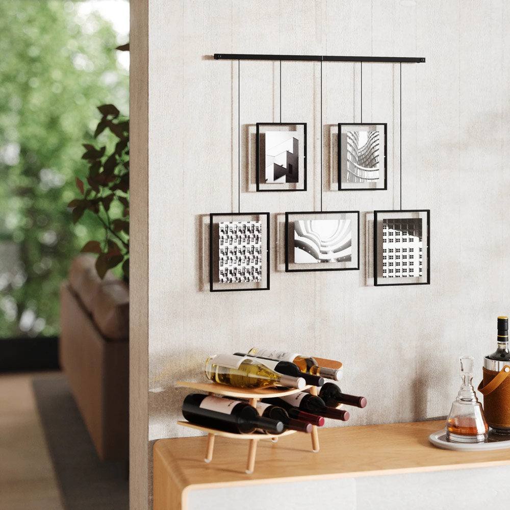 Exhibit Photo Display, Set of 5 - Black - Image 4