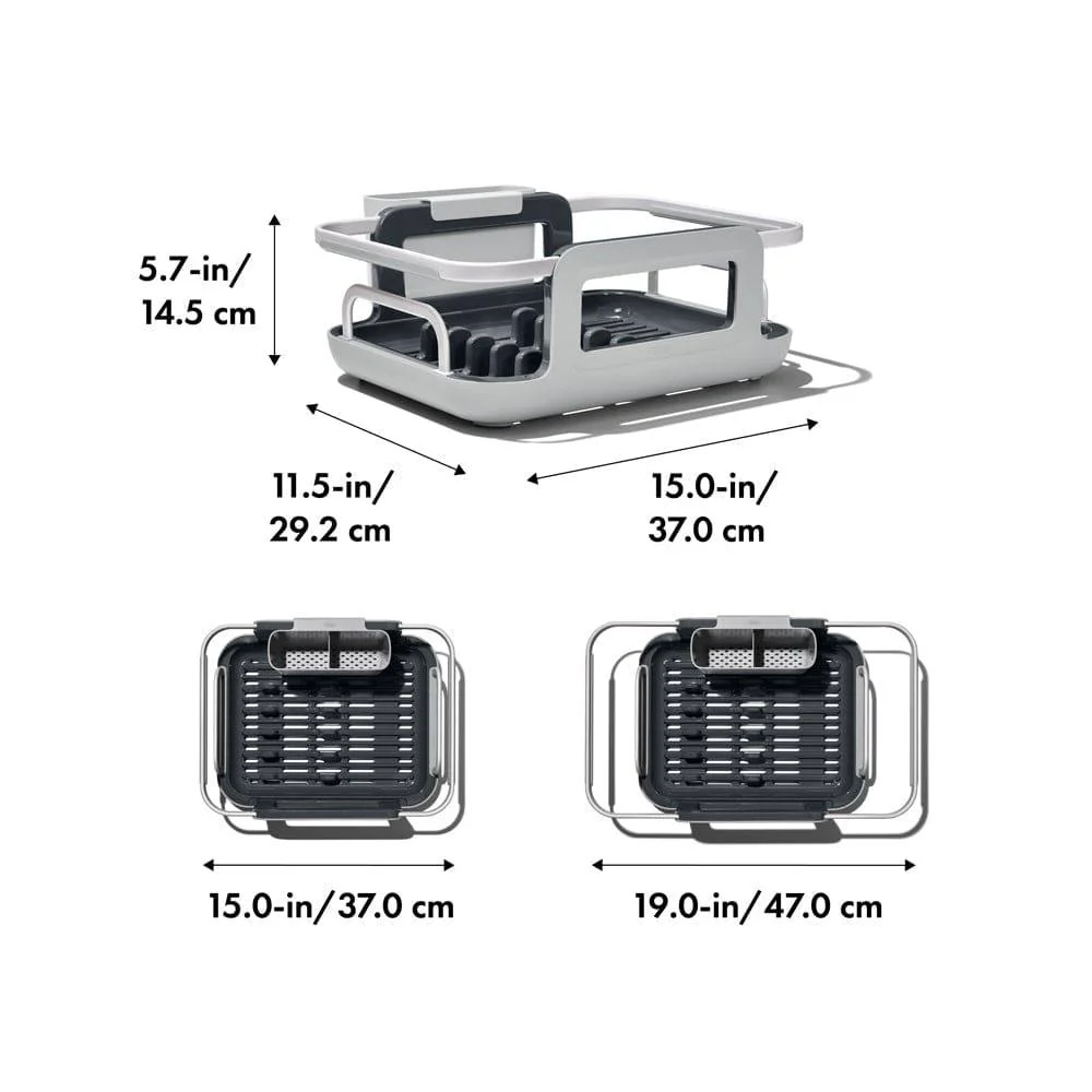 Extendable Over-the Sink Dish Rack - Image 4