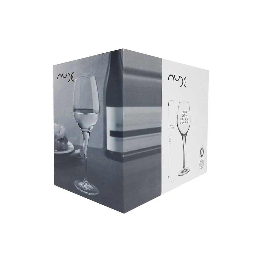 Fame White Wine Glasses 265ml, Set of 6 - Image 4