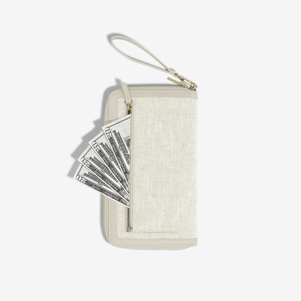 Family Passport Holder - Oatmeal & Linen - Image 5