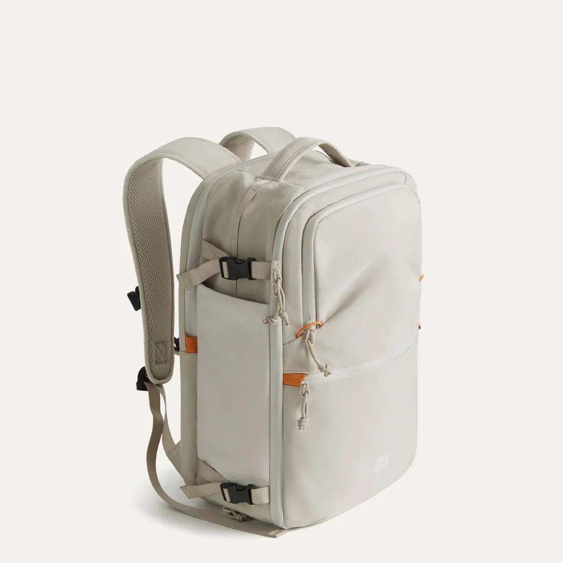 Faro Travel Backpack With Pouch - Off White - Image 9