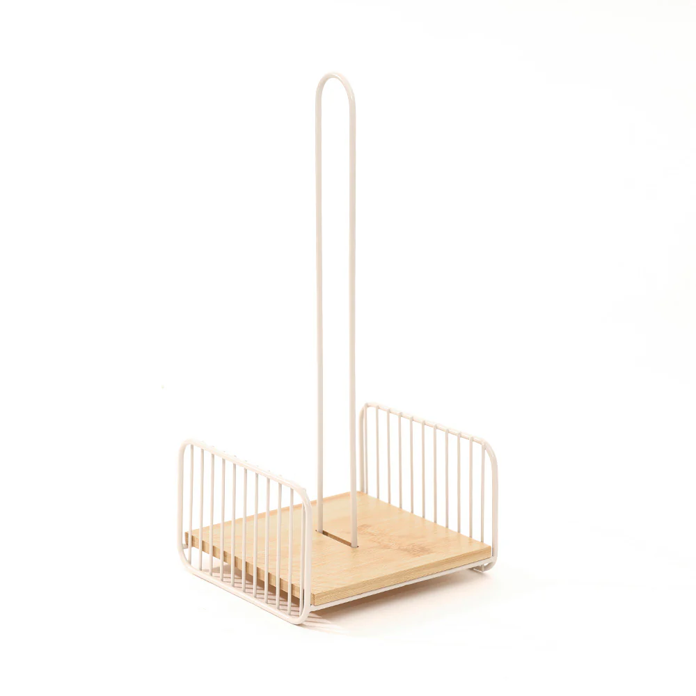Fence Paper Towel Holder - Taupe Natural - Image 3