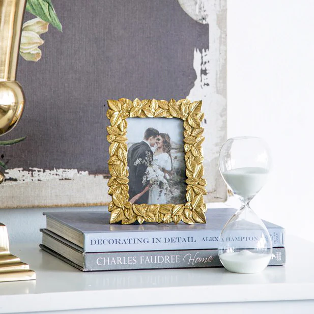 Fern Photo Frame Medium - Gold - Image 9
