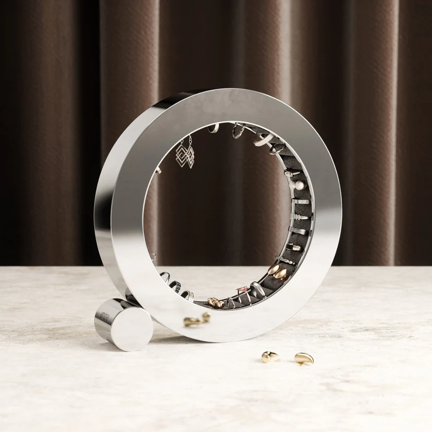 Ferris Jewellery Organiser - Chrome - Image 6