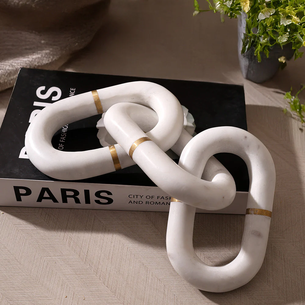 Fetters Marble Accent - White Gold - Image 3