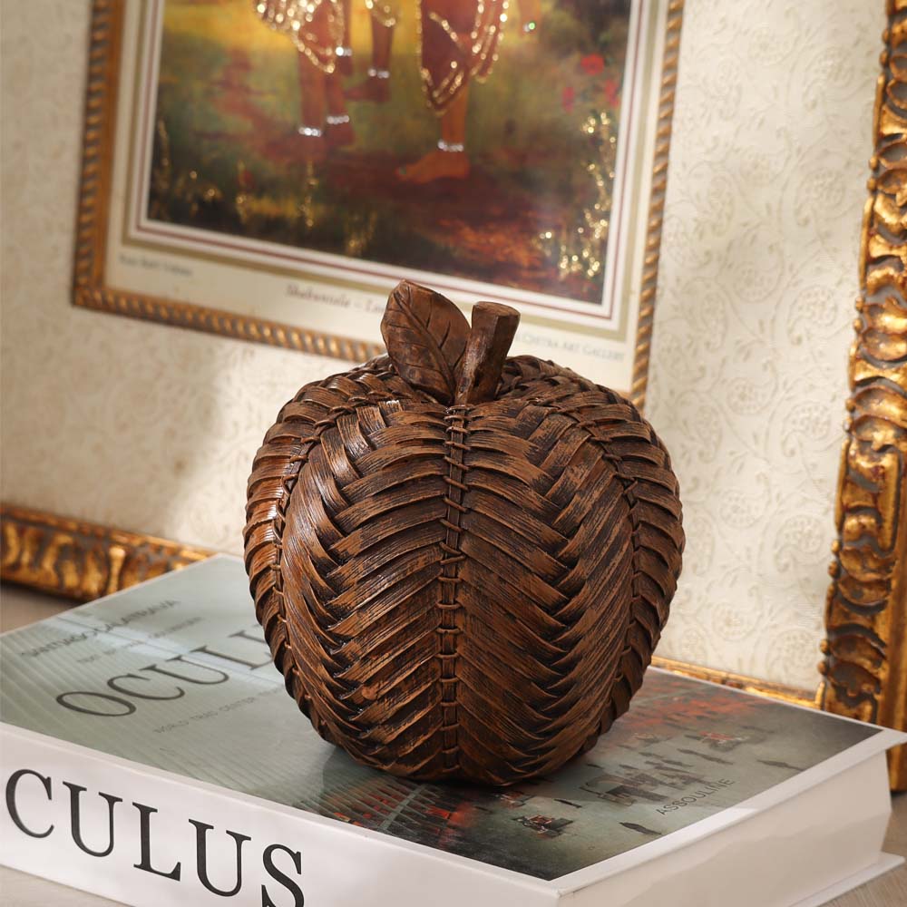 Finley Apple Decorative Accent - Brown - Image 2