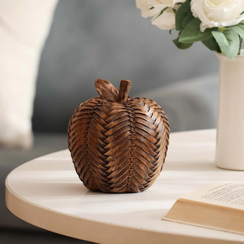 Finley Apple Decorative Accent - Brown - Image 4