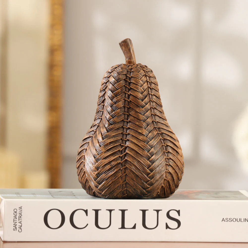 Finley Pear Decorative Accent - Brown - Image 6
