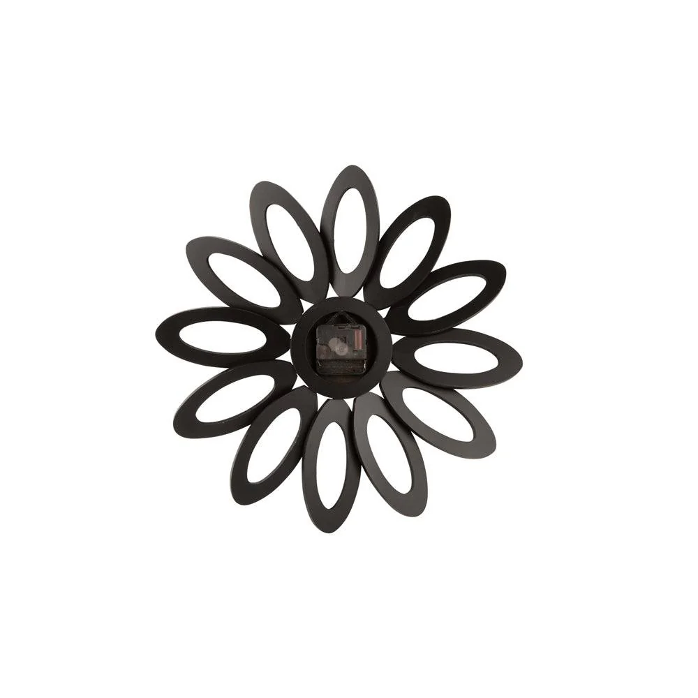 Fiore Wall Clock 40cm - Black - Image 4