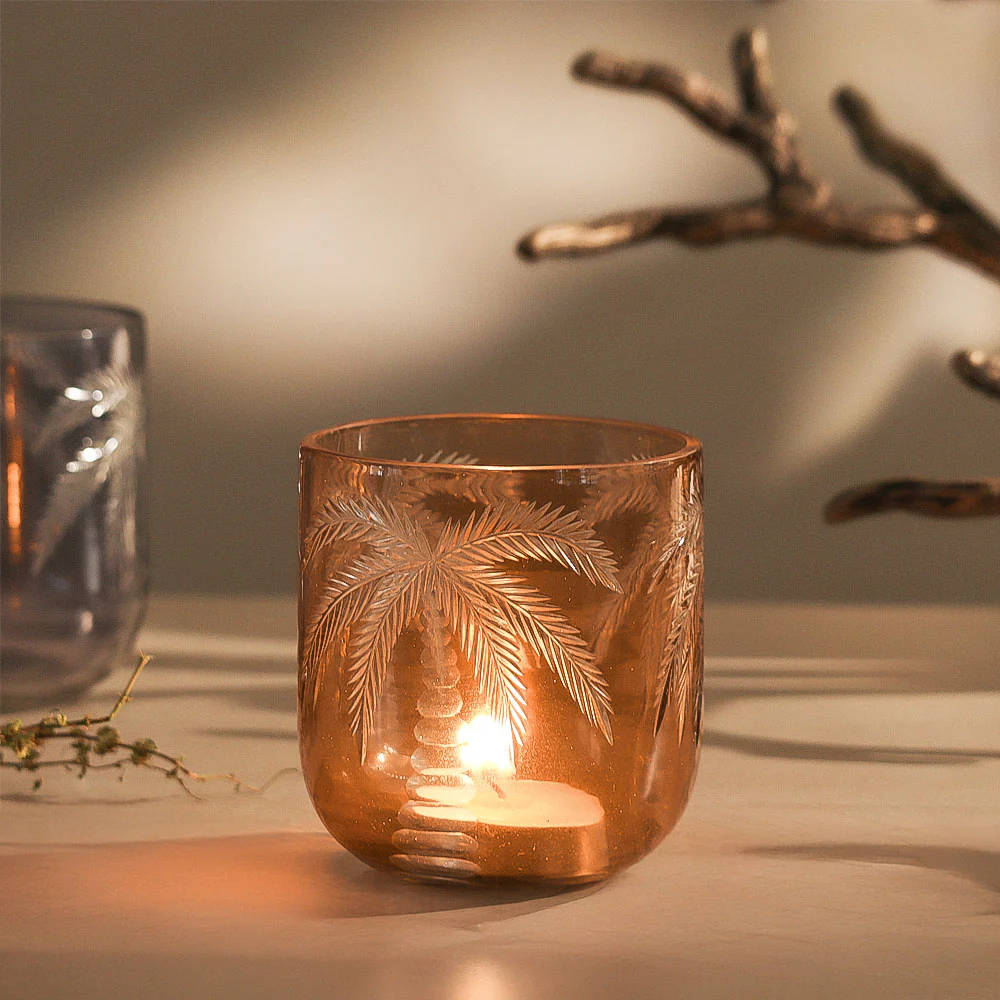 Firework and Palm Votives, 4-Piece Gift Set - Image 6