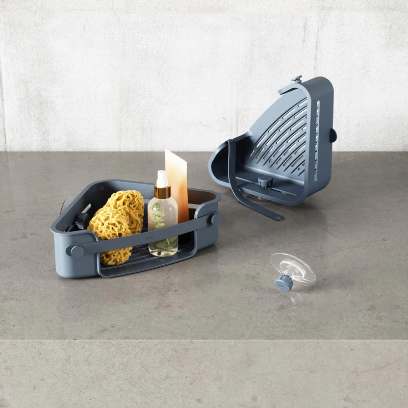 Flex Adhesive Corner Bin - Blue - Image 10
