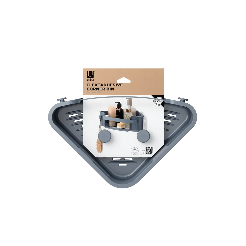 Flex Adhesive Corner Bin - Blue - Image 11