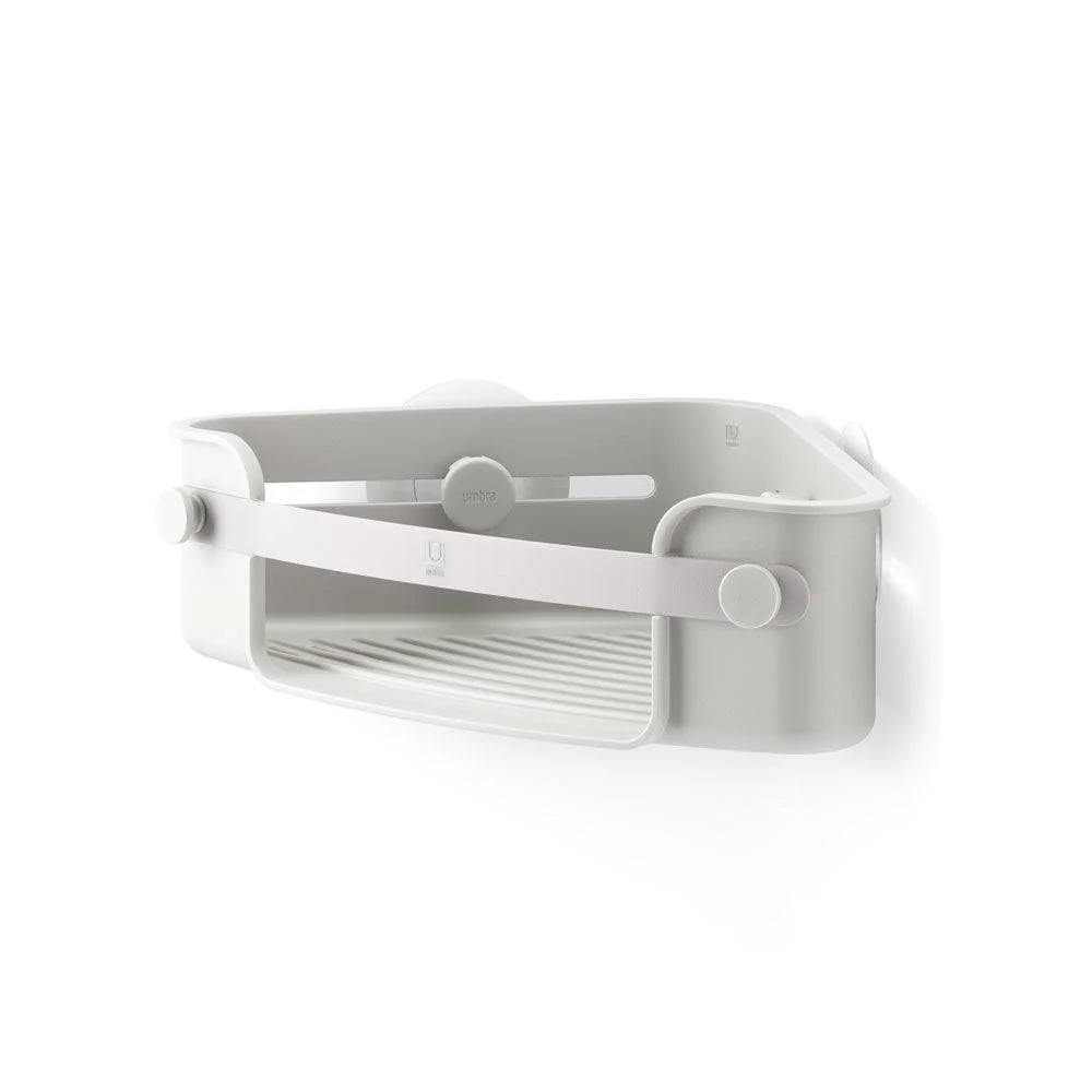 Flex Adhesive Corner Bin - Grey - Image 2