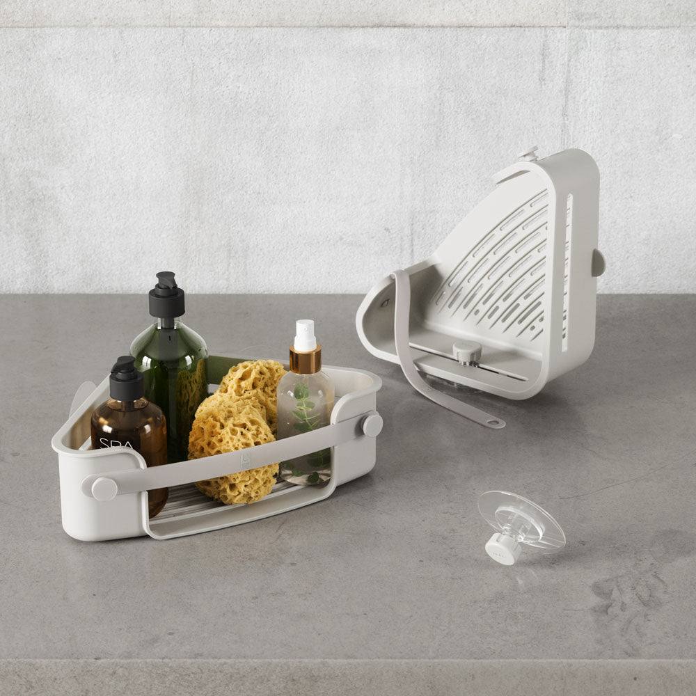 Flex Adhesive Corner Bin - Grey - Image 7