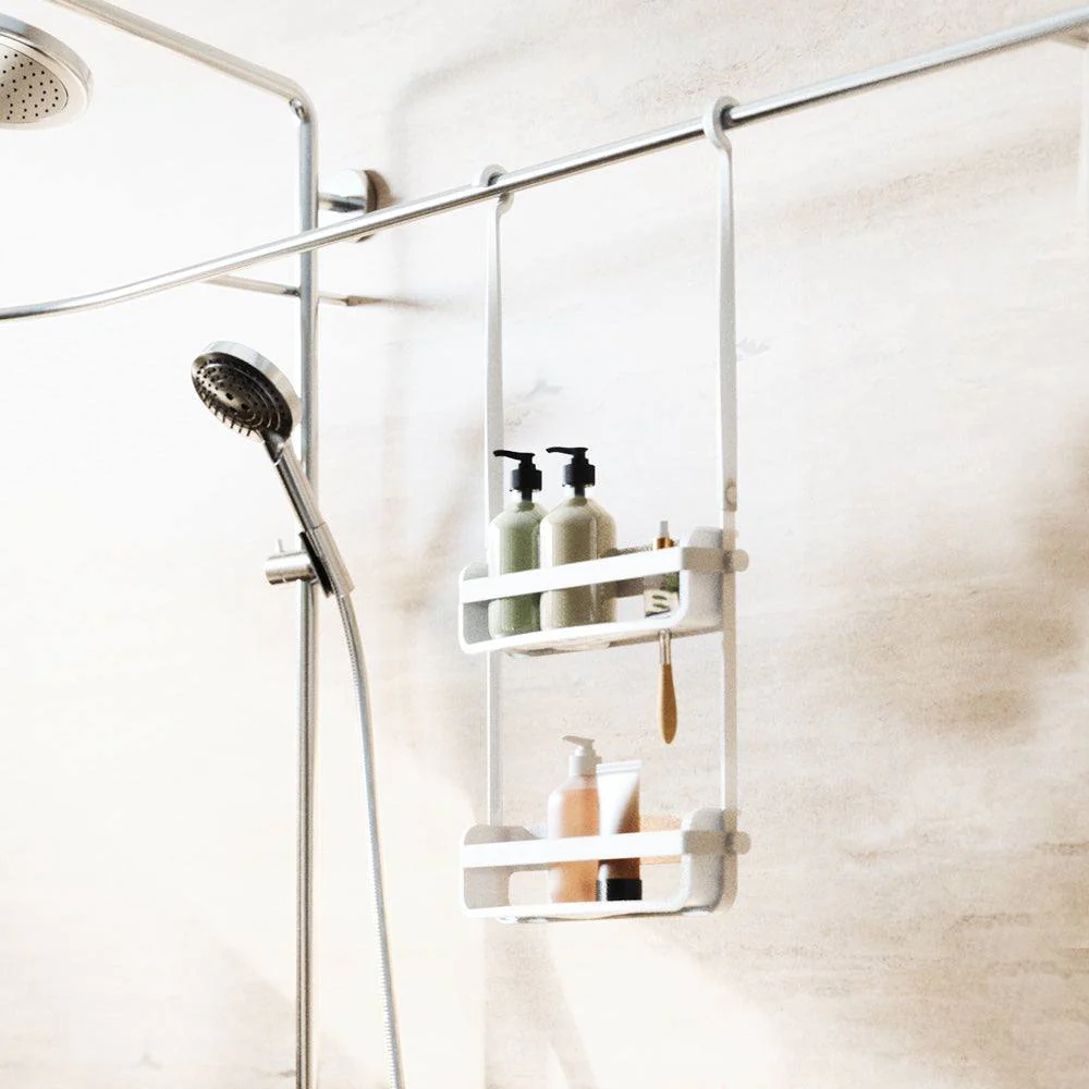 Flex Shower Caddy - White - Image 4