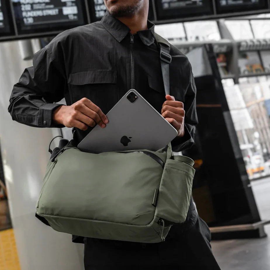 Flight Satchel - Axoflux Green
