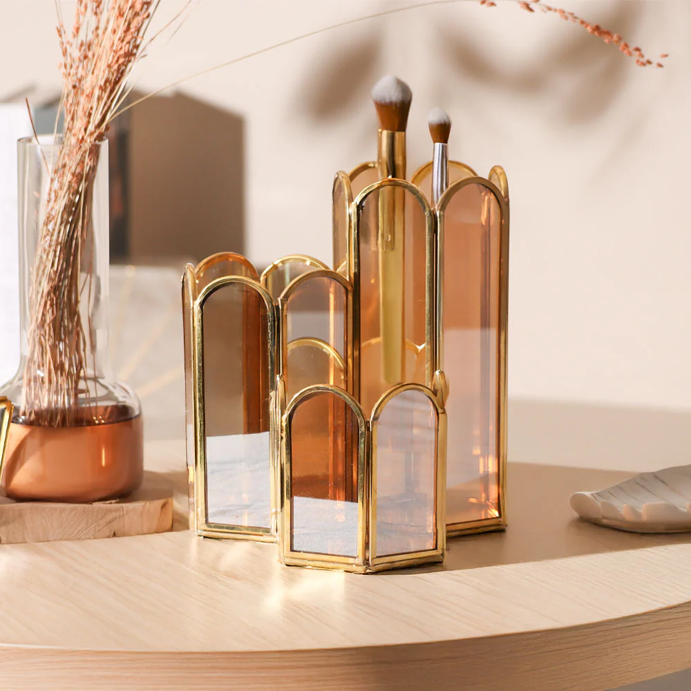 Flors Tiered Organiser - Bronze Gold