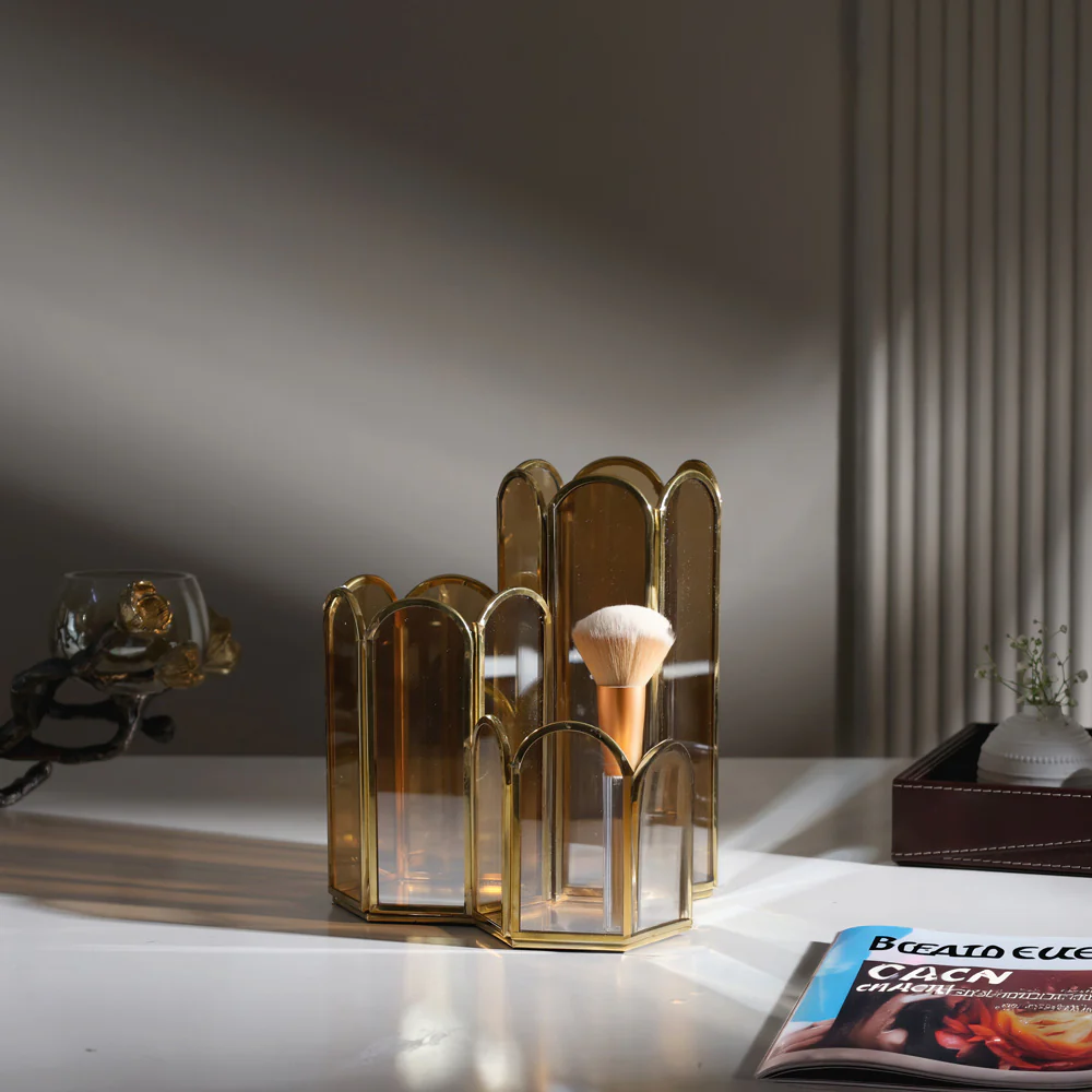 Flors Tiered Organiser - Bronze Gold - Image 3