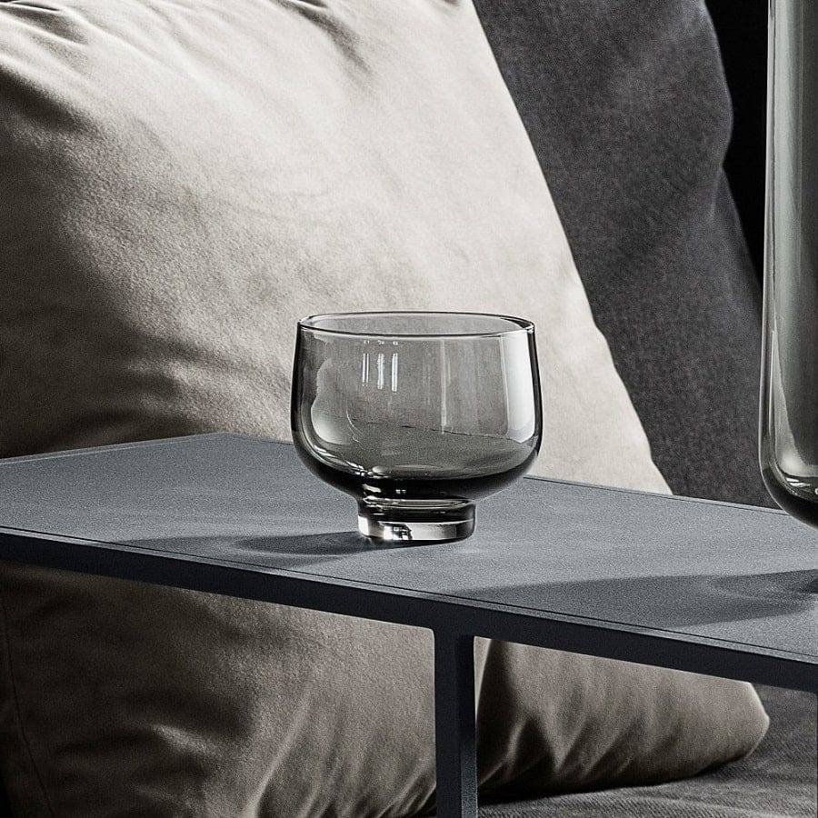 Flow Short Tumblers 220ml, Set of 2 - Smoke - Image 6