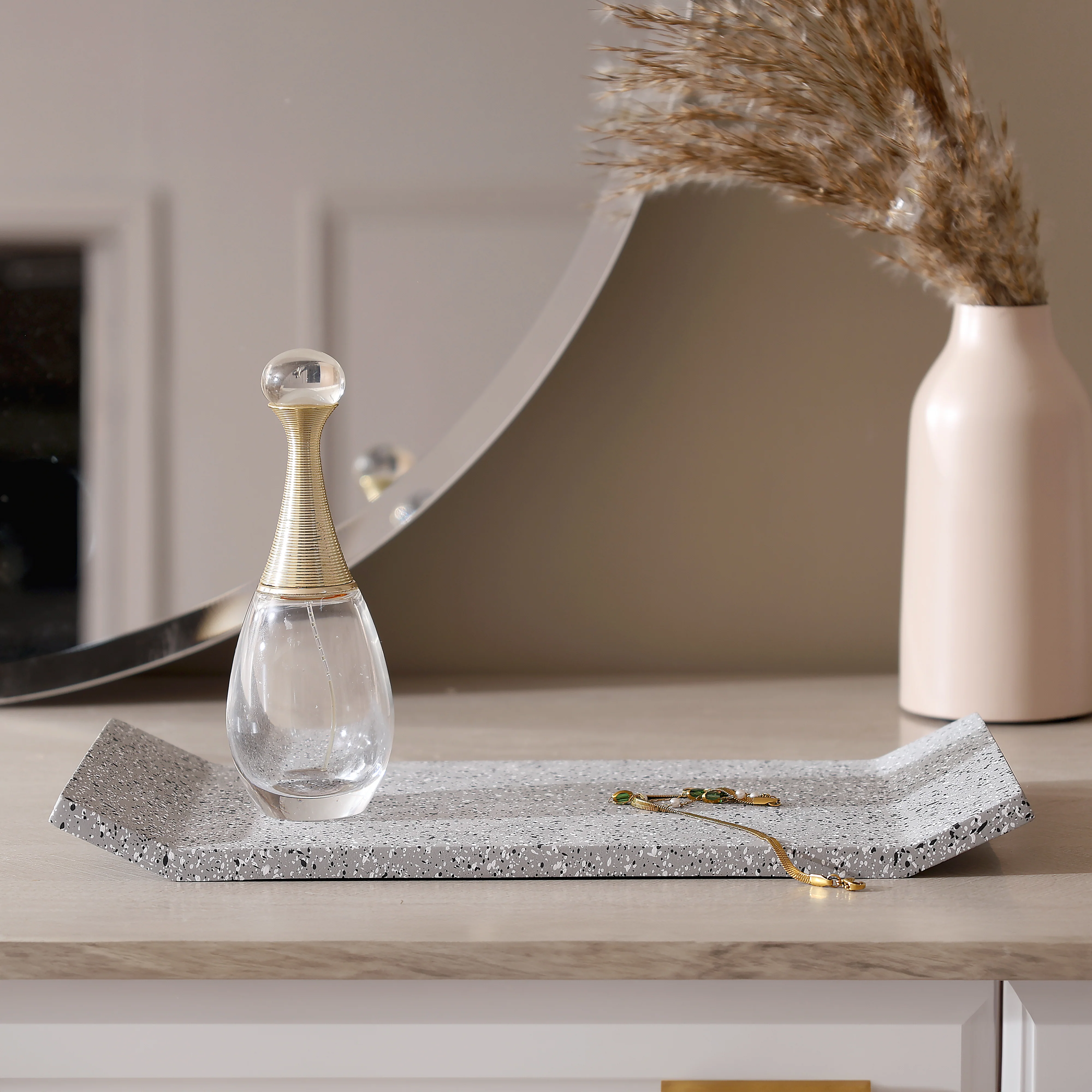 Flow Valet Tray - Speckled Grey - Image 2
